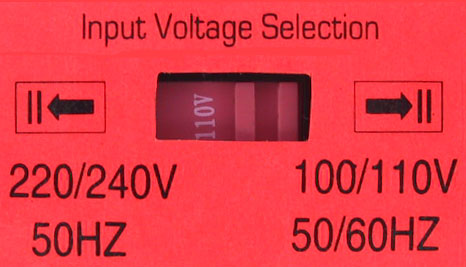 Input power selection